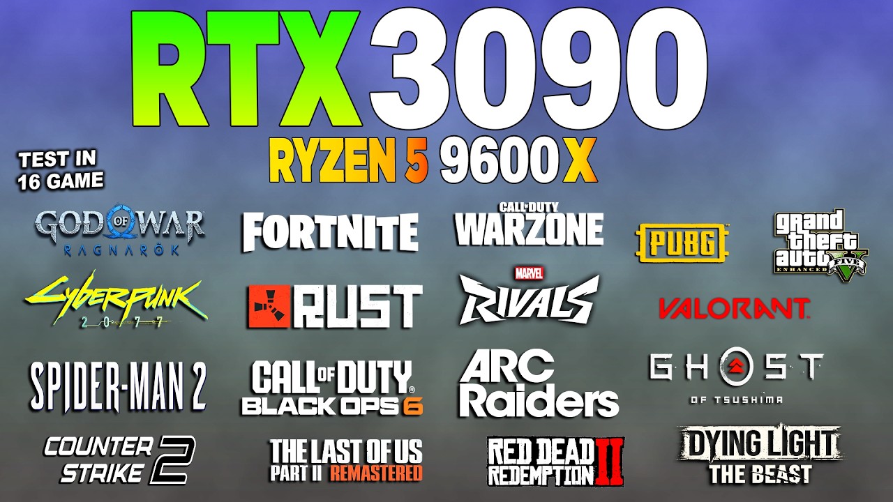 RTX 3090 - Test in 16 Games Benchmark 1440p | Current Performance?