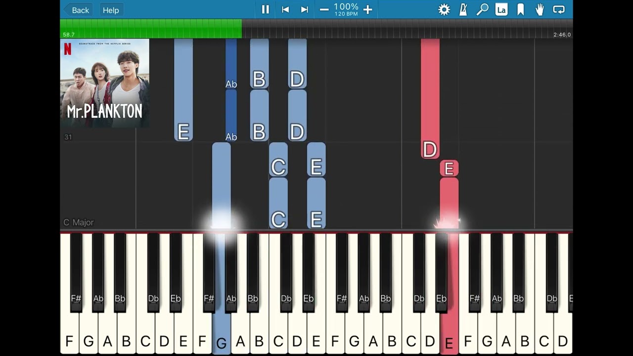 Mr.Plankton OST ~ Stay Away by Park Junha Piano Cover & Tutorial