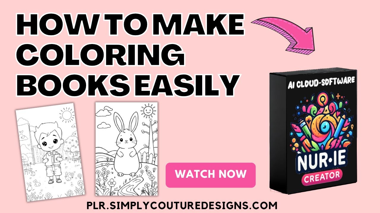 How to create coloring book for KDP with AI