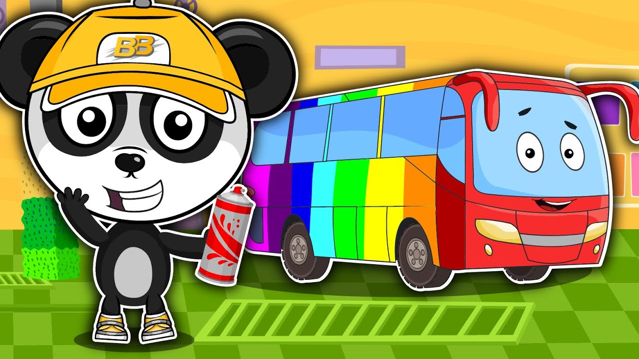 Ultimate Bus Adventures in Car Cartoon Universe - Kids Delight!