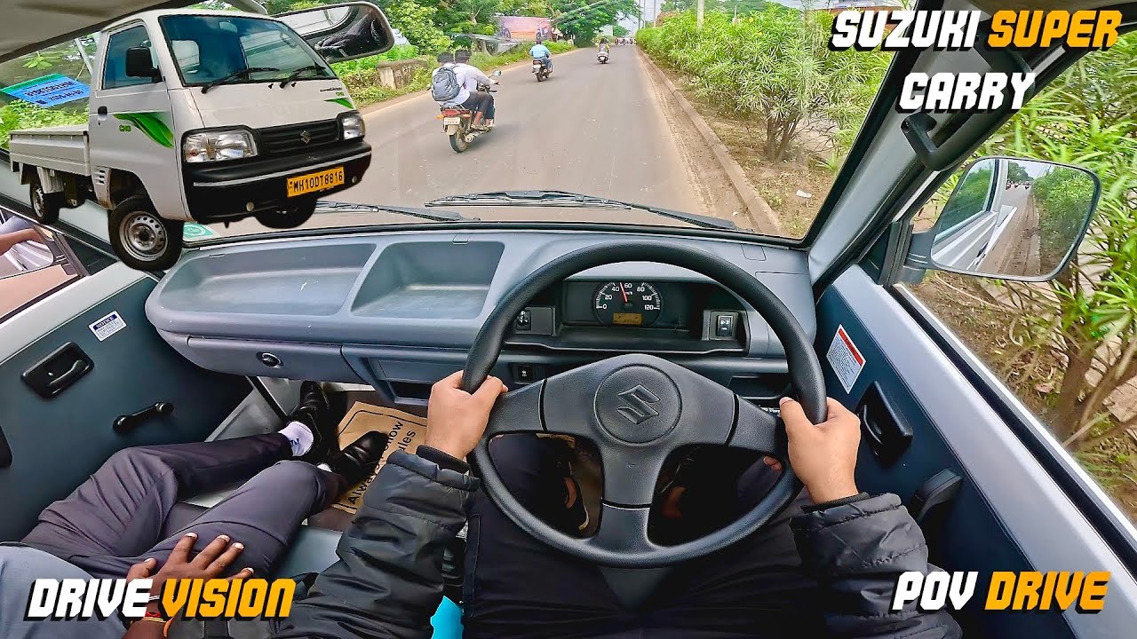SUZUKI SUPER CARRY : POV DRIVE | Mini Pickup Truck Drive Experience | #supercarry #povdrive #asmr 