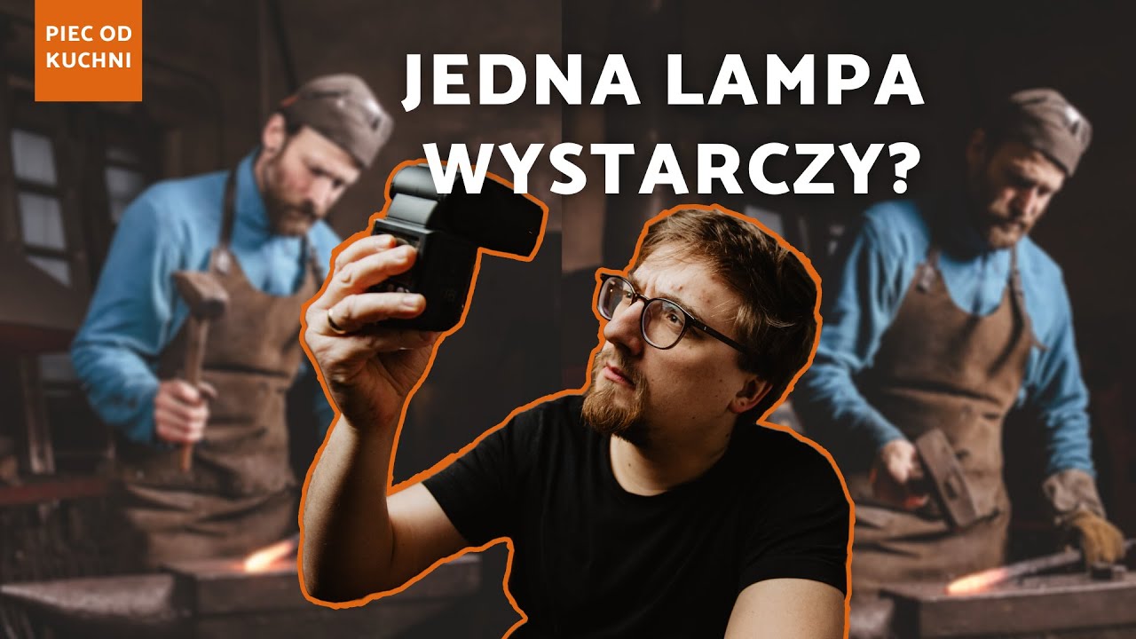 JEDNA lampa LEPSZA od dwóch? Analiza setupu oświetleniowego | Nikon D750 + lampy reporterskie