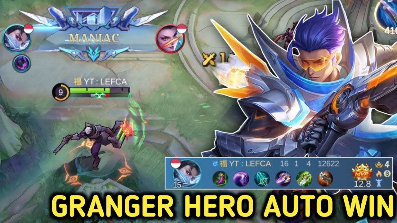 GRANGER MM PALING GG! AUTO WIN DI RANKED 😱🔥