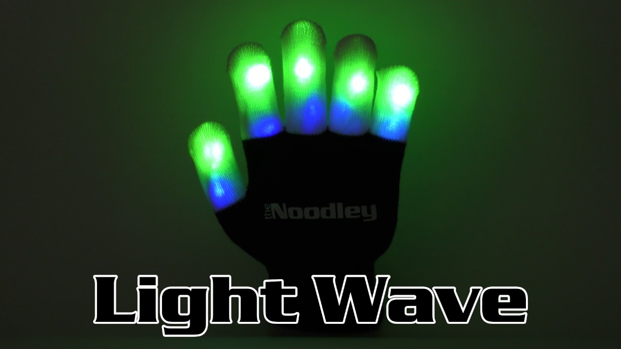 LED Light Gloves Product Demo
