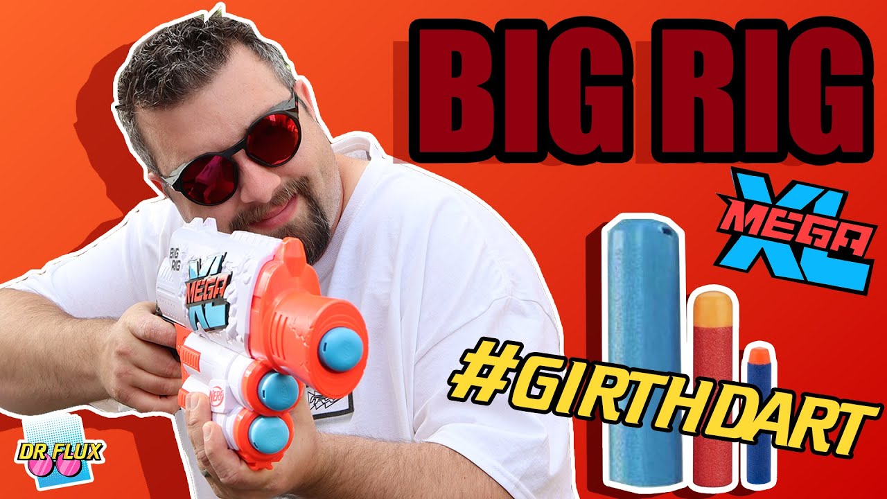 Nerf Mega XL Magnus but not!  BIG RIG Review