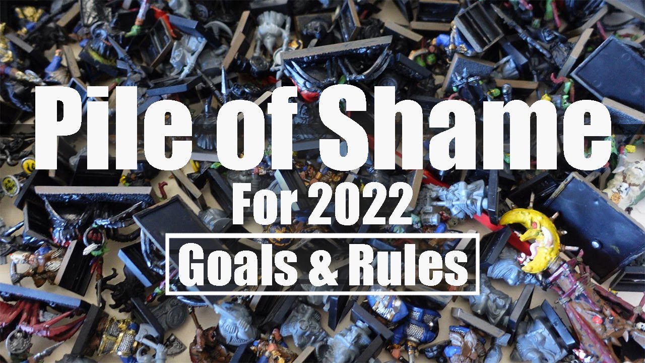 Pile of Shame for 2022 | Goals and Rules!