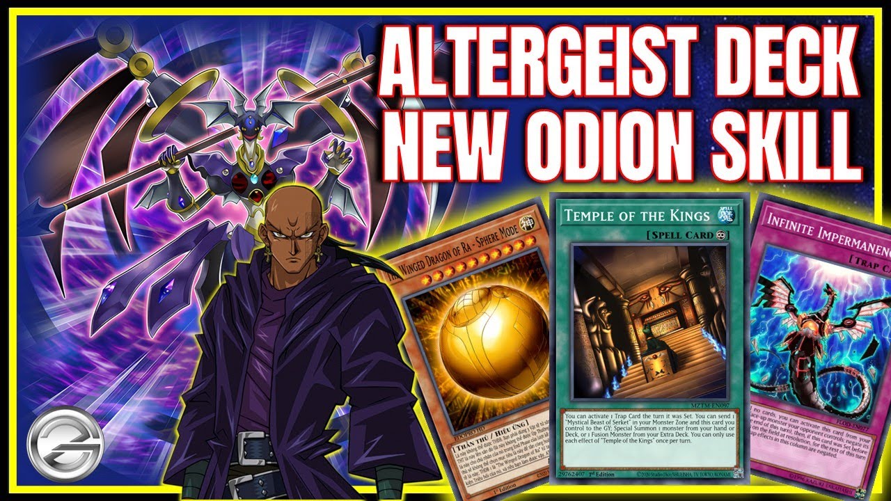 ALTERGEIST Deck Using Odion&rsquo;s Skill &ndash; Full Gameplay Showcase and Ranked Duels Strategy
