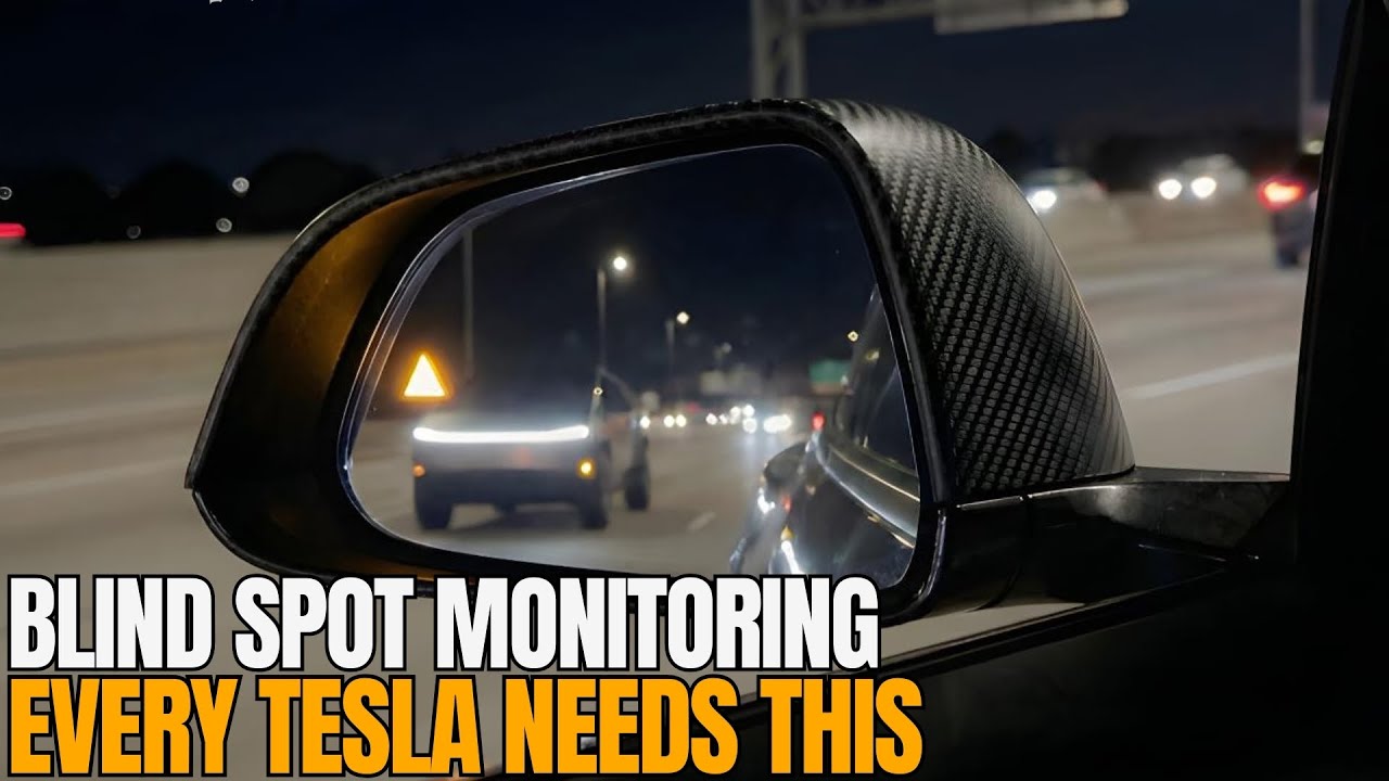 Система мониторинга слепых зон в зеркале заднего вида Teslasy: решение одной из самых важных проб...