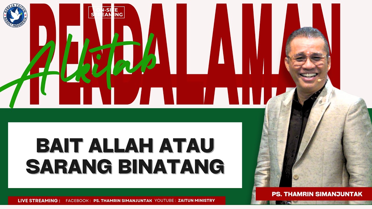 Bible Study | GUNUNG SION YANG TIDAK GOYANG  | 25/02/2026 (Ps. Bahyu Pardede)