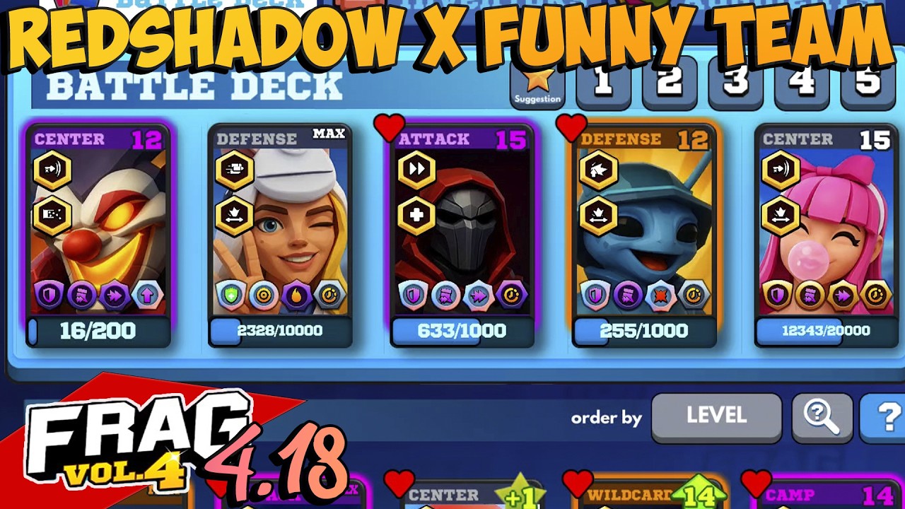 FRAG Pro Shooter - RedShadow X Funny Team 🔥4.18 Gameplay Walkthrough🔥(iOS,Android)