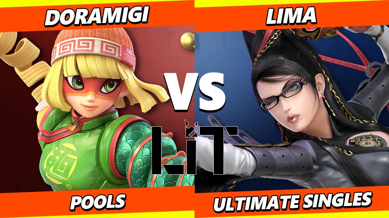 Litvitational 3 - Doramigi (Min Min) Vs. Lima (Bayonetta) Smash Ultimate - SSBU