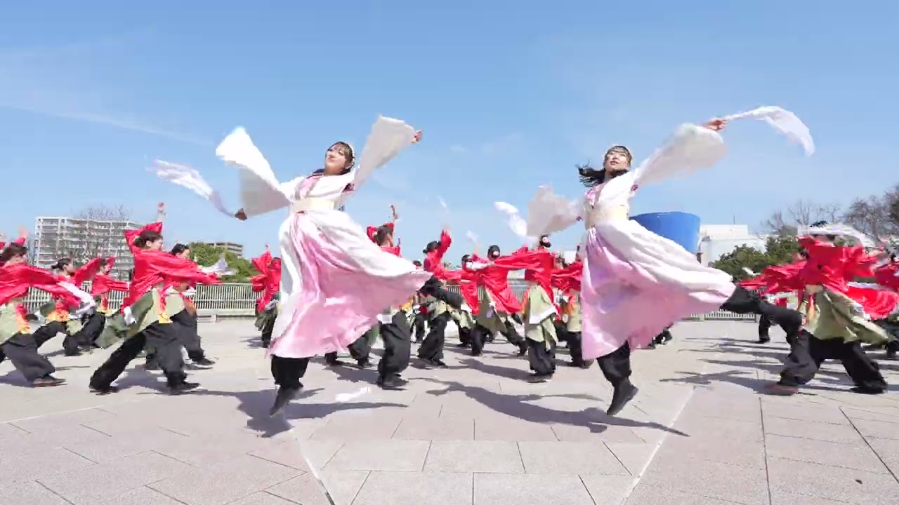 京炎 そでふれ！京躍華　第14回堺よさこいかえる祭り　堀内機械会場　2026年3月1日