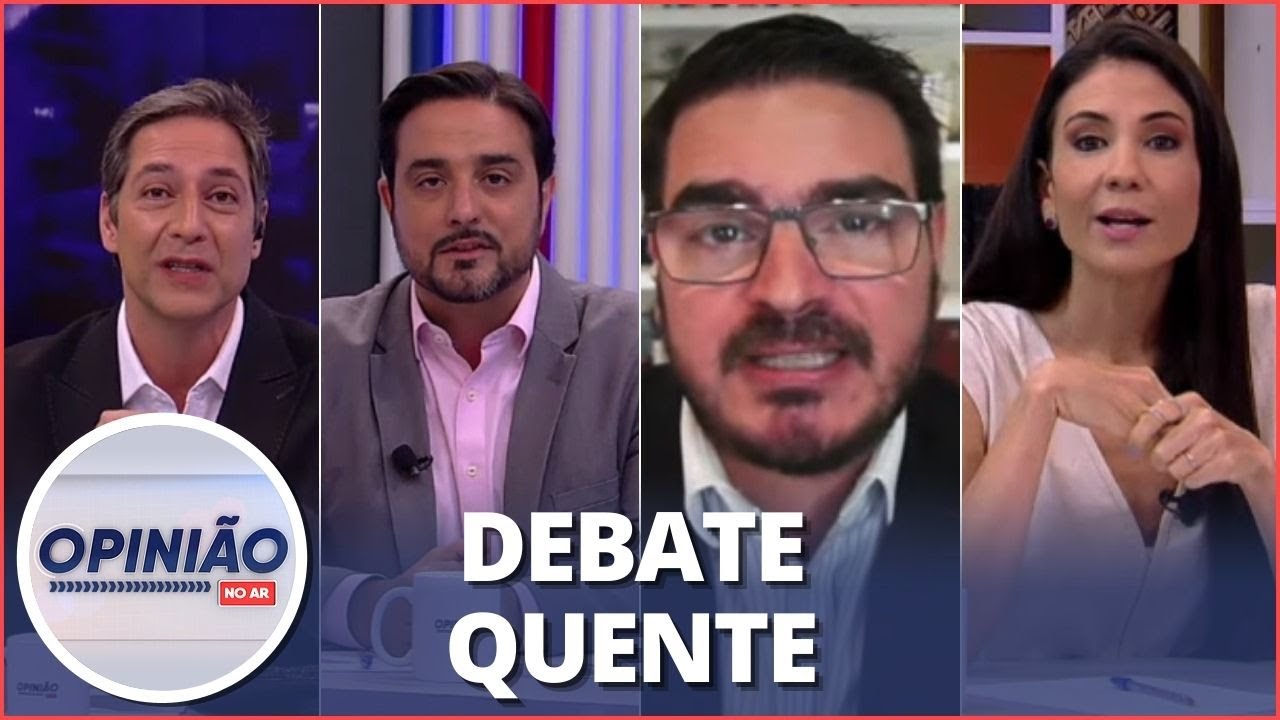 Pesquisas eleitorais: Lacombe, Constantino, Navarro e Amanda Klein discutem