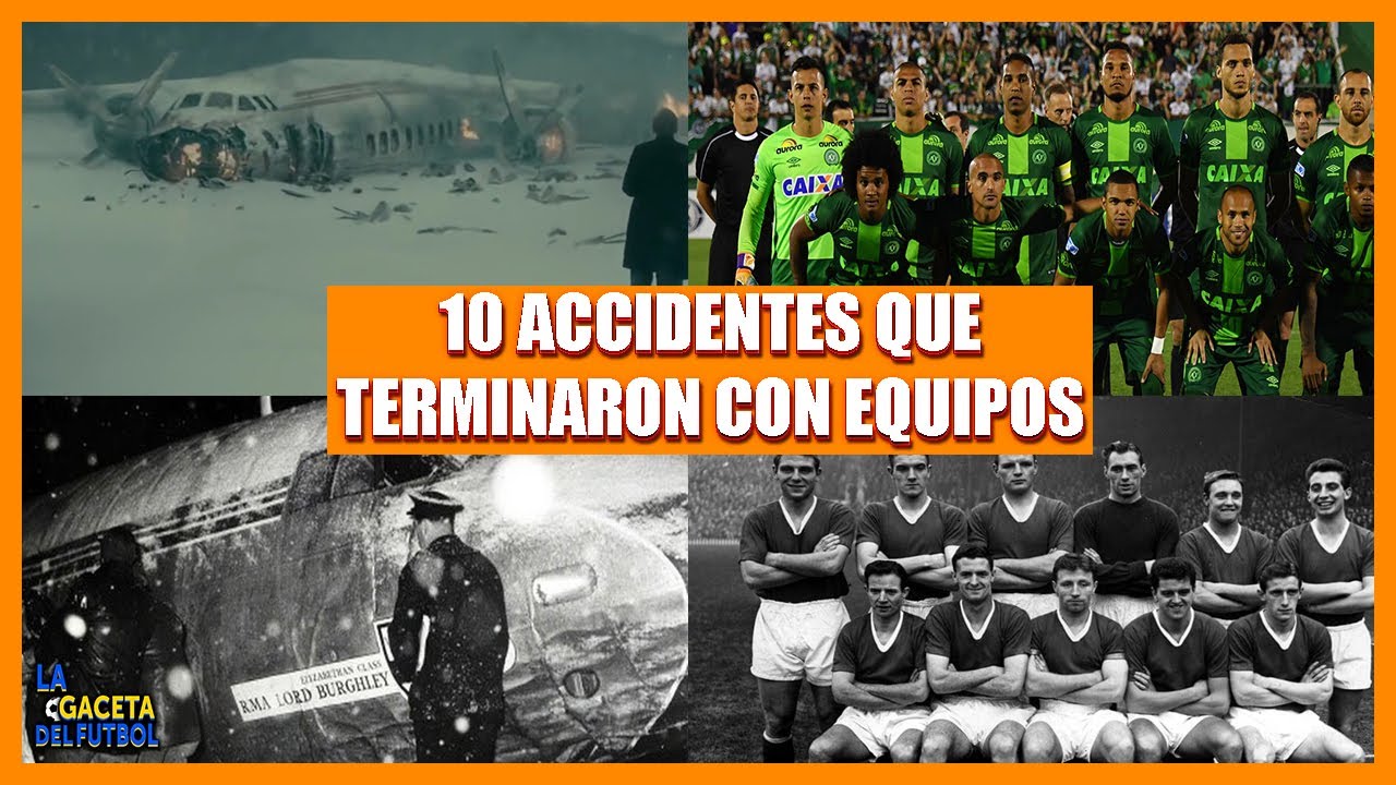 10 TRAGEDIAS DEL F&Uacute;TBOL QUE TERMINARON CON LA VIDA DE EQUIPOS ENTEROS