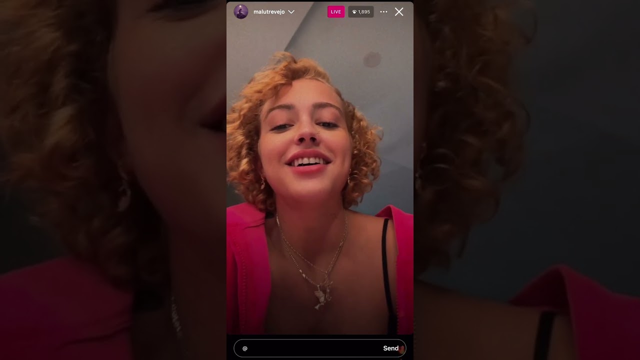 Malu Trevejo instagram live (8.28.24)