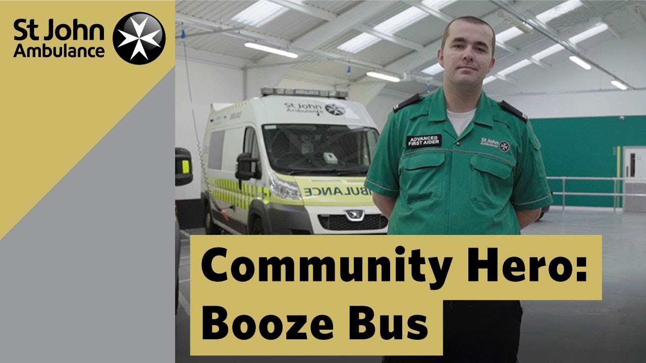 Community Hero: Booze Bus - St John Ambulance Everyday Heroes Awards