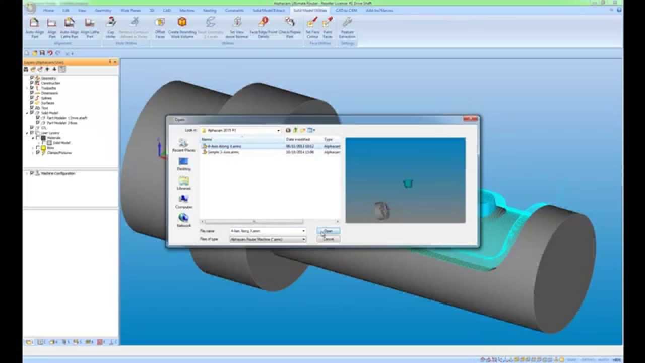 Alphacam 2015 R1 - Advanced 5 Axis