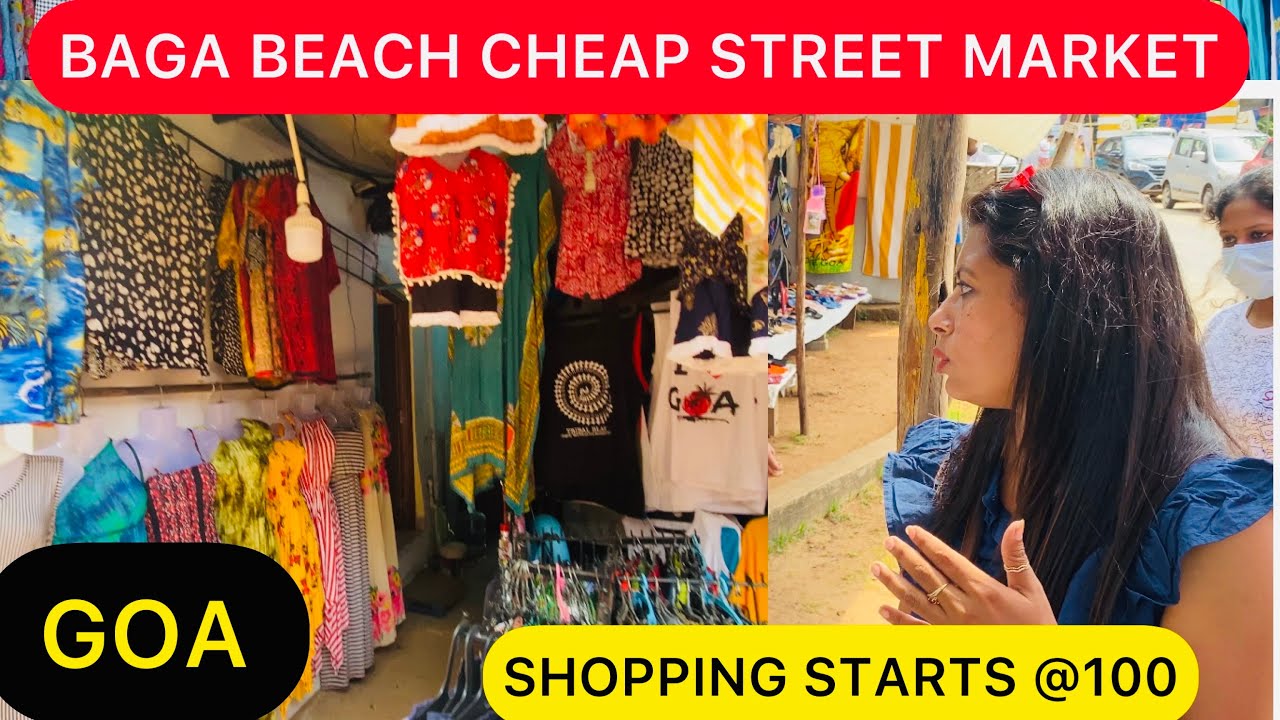 Baga Street Tour Nov 2021👗Goa Shopping Vlog🔥| Chepest Shop Near Baga Beach
