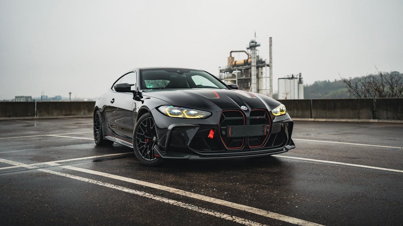 BMW M4 CSL G POWER - STUTTGART - 4K