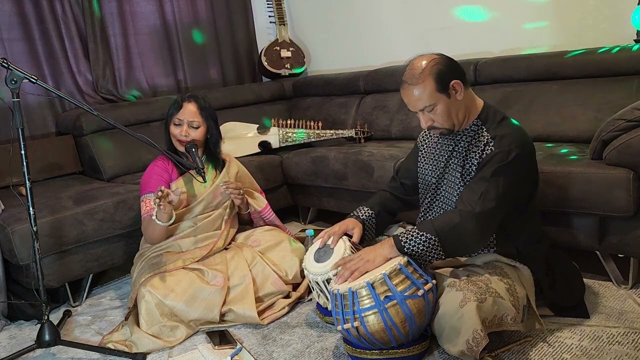 Singer: Shilpi Paul Raga Bairagi Tabla By Fridoon Miazada 5/10 /2023 in Hamburg Germany
