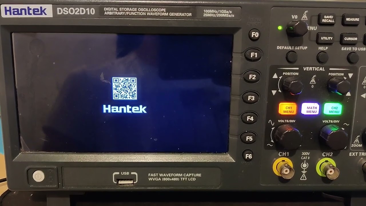 Hantek DSO2xxx Factory Reset Daemon procedure.