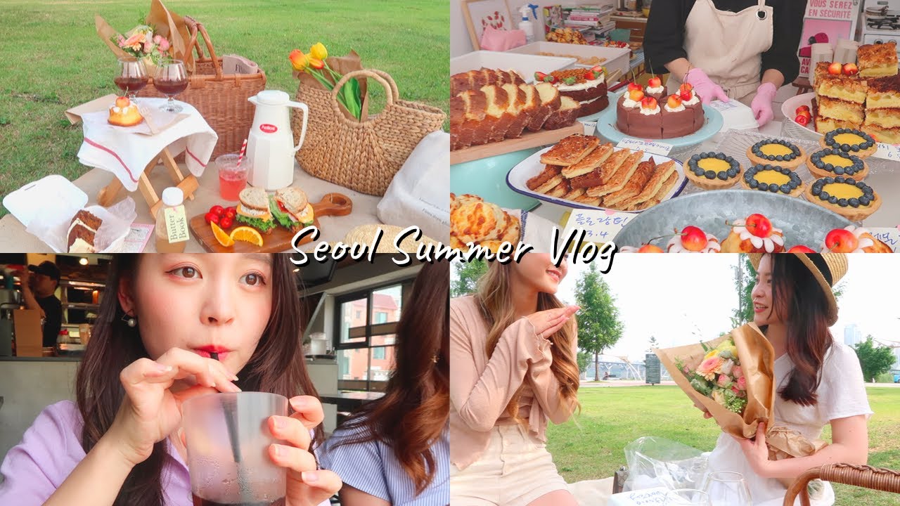 Seoul Summer Vlog 🇰🇷 What I Eat in a Day ☀️