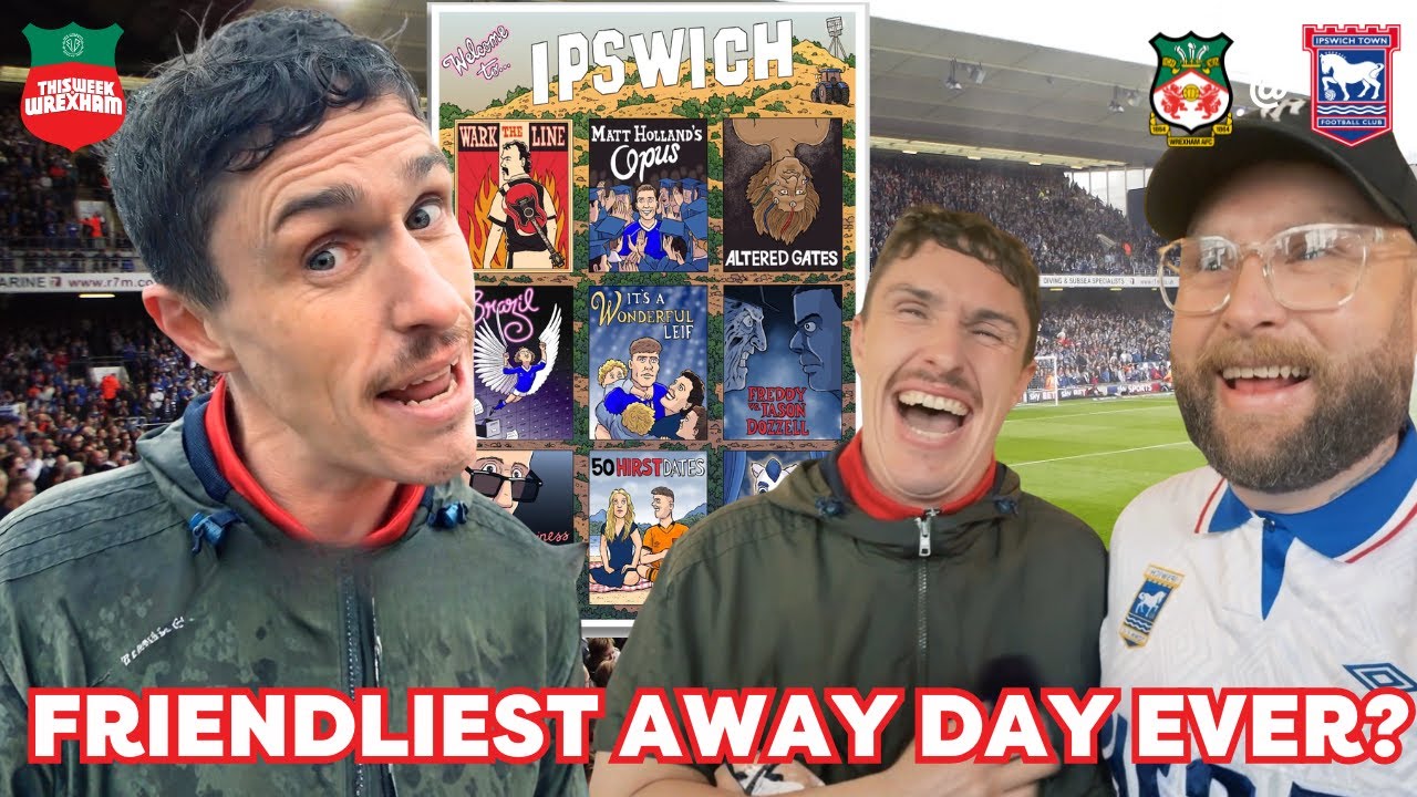 WREXHAM FANS EXPERIENCE AN AWAY DAY AT IPSWICH TOWN AND THE TRADITION THAT MAKES EACH MATCH SPECIAL