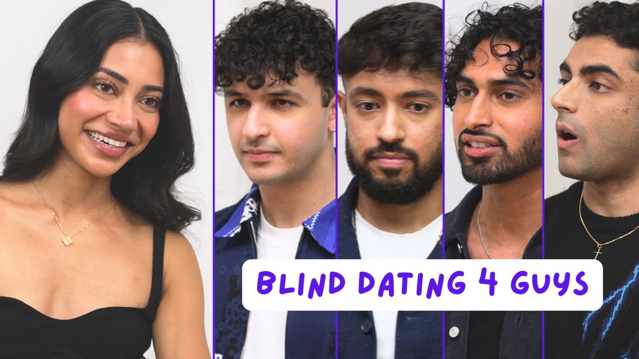 Blind Dating 4 Guys At Once | Desi Me Dating