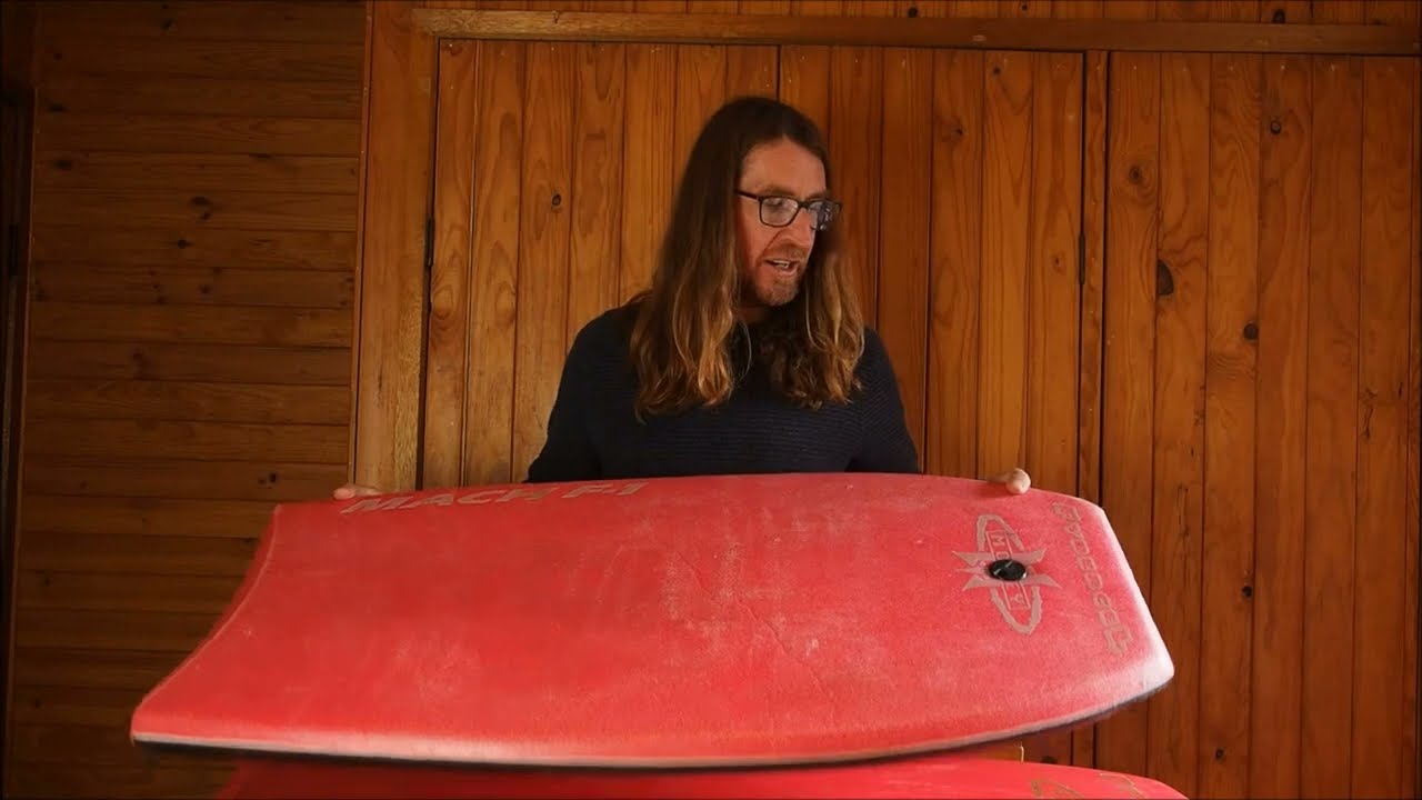 The Fastest Vintage Boog..? Morey Mach F-1 Bodyboard Review - Kook Shed