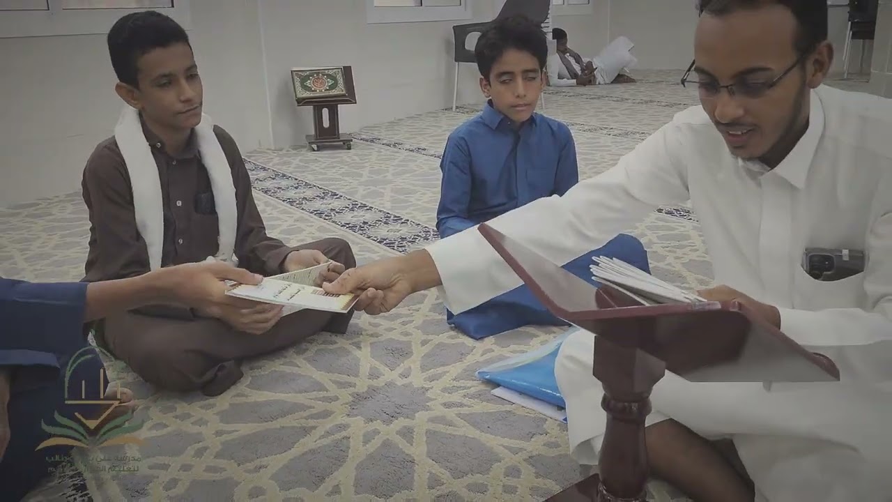 التقرير المرئي السنوي لمدرسة علي بن أبي طالب 2025م