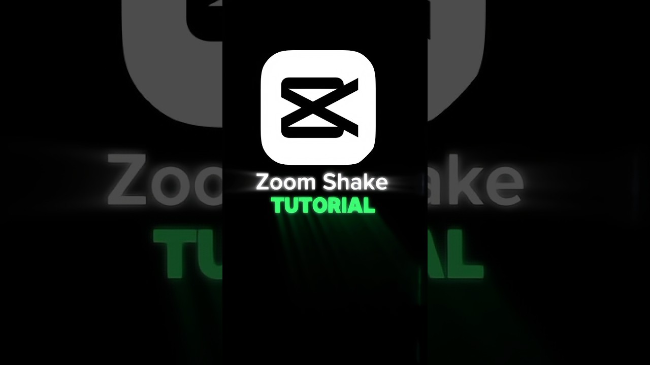 CAPCUT: Zoom Shake Tutorial 💫✨ #capcut #capcuttutorial #zoom #shake