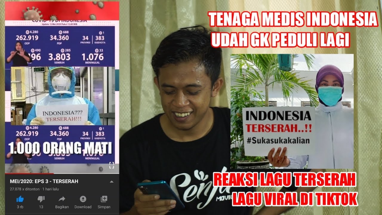 Reaksi #Terserah The Rap Up Indonesia