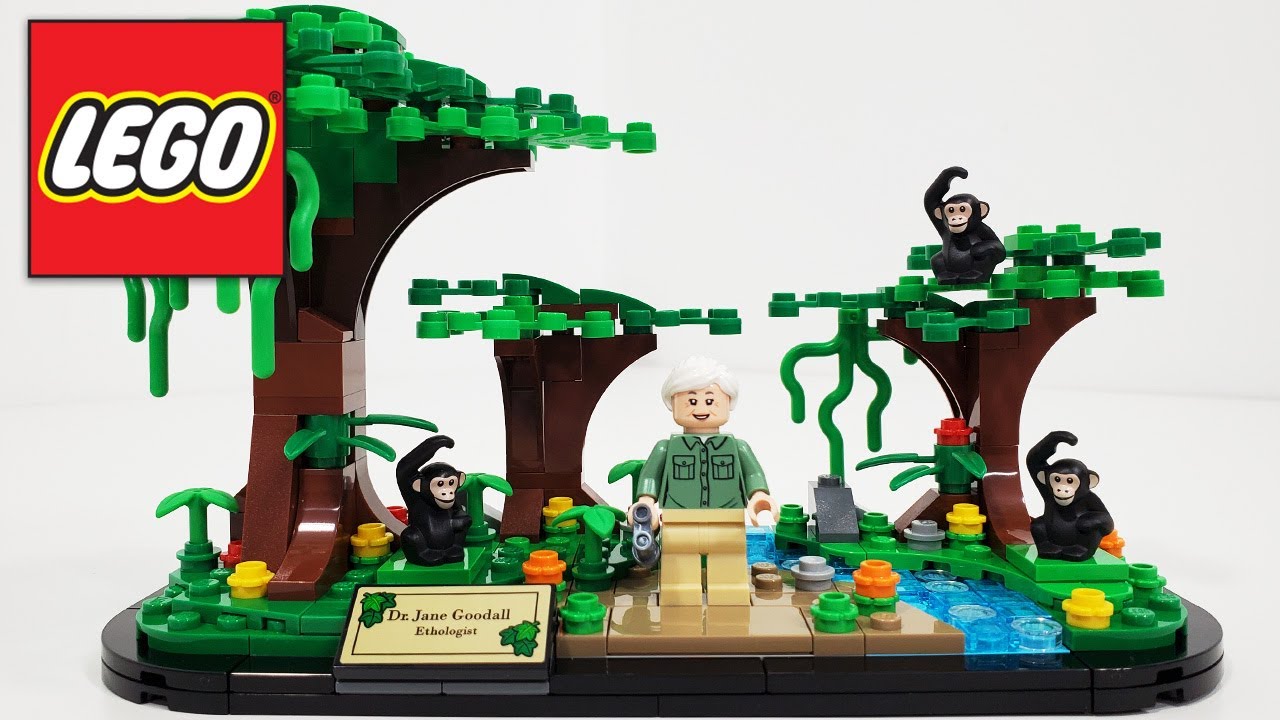LEGO Review: 40530 Jane Goodall Tribute (2022 GWP) Monkeys!