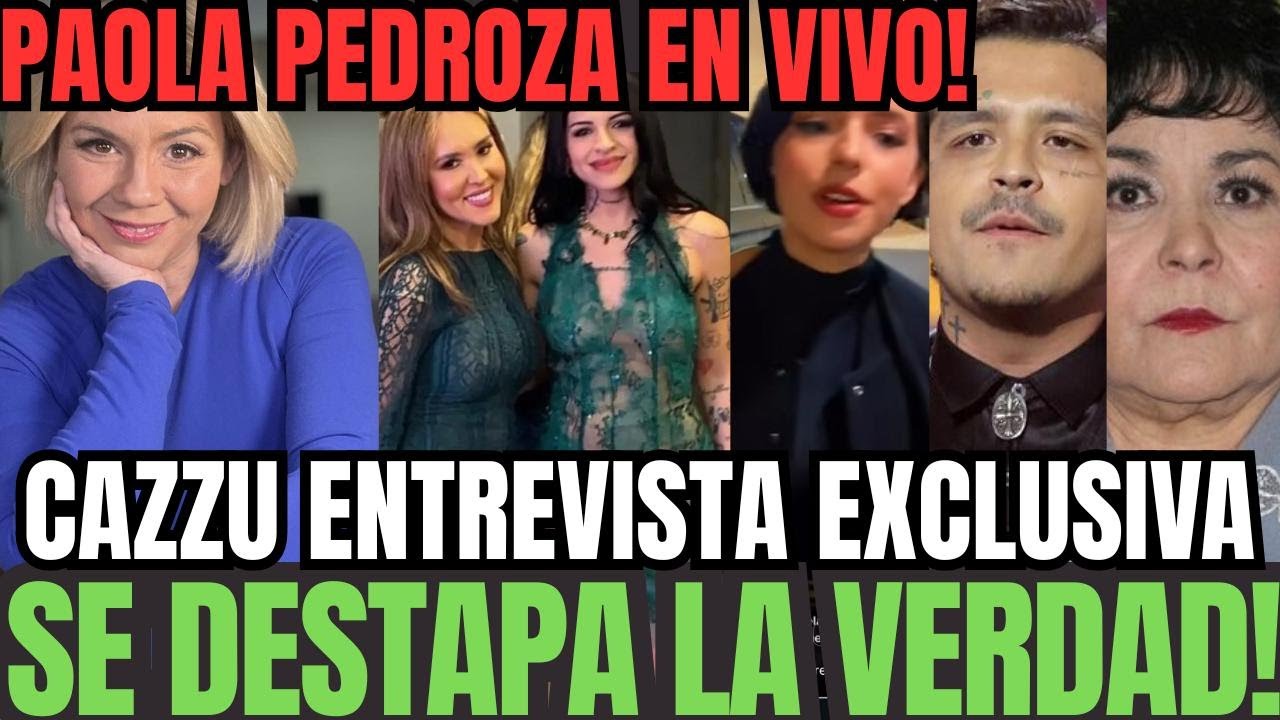 BOMBAZO! PUBLICAN LA ENTREVISTA DE TANYA CHARRY A CAZZU TIEMBLA CHRISTIAN NODAL , CON PAOLA PEDROZA
