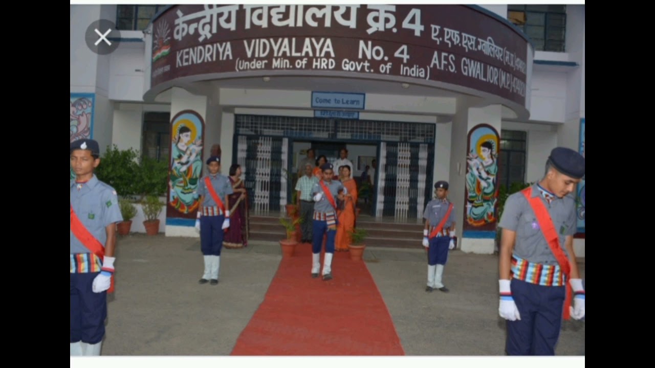 K.V No 4 || Kendriya Vidyalaya Sangathan No 4 Gawalior Maharajpura || kv No 4