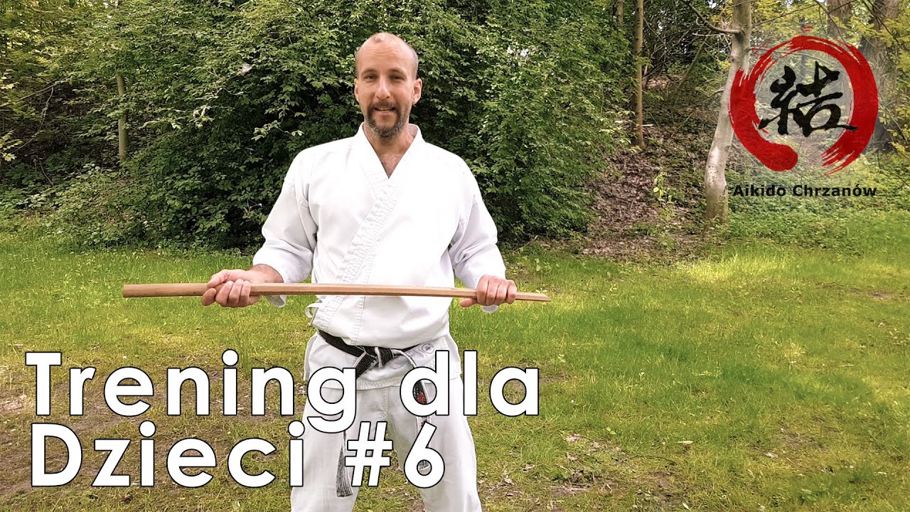 Trening Aikido dla Dzieci #6 - Bokken suburi - Piotr Burnos