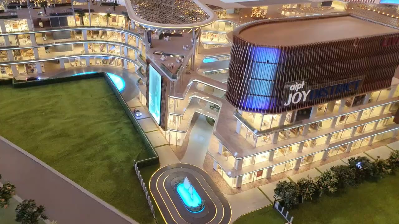 AIPL JOY DISTRICT : LUXURY RETAIL HUB  GURGAON SECTOR 88 call 9953369699 #aipl #realestate #gurgaon 