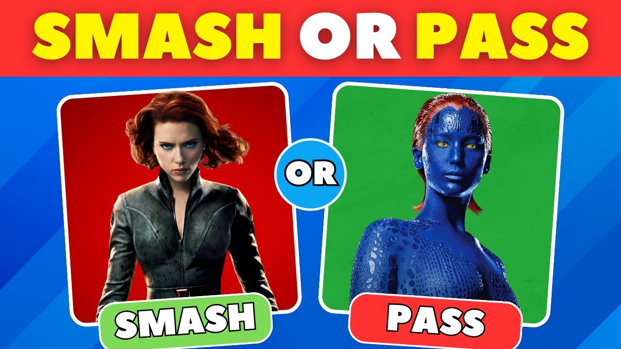 Smash or Pass 🔥HOTTEST Female Movie Characters EVER