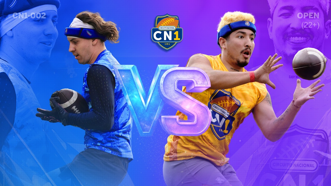 CN1 002 OPEN GRAND FINAL | PATRICIO GONZALEZ vs ANDRES FLORES | Duelo 1vs1 WR vs DB