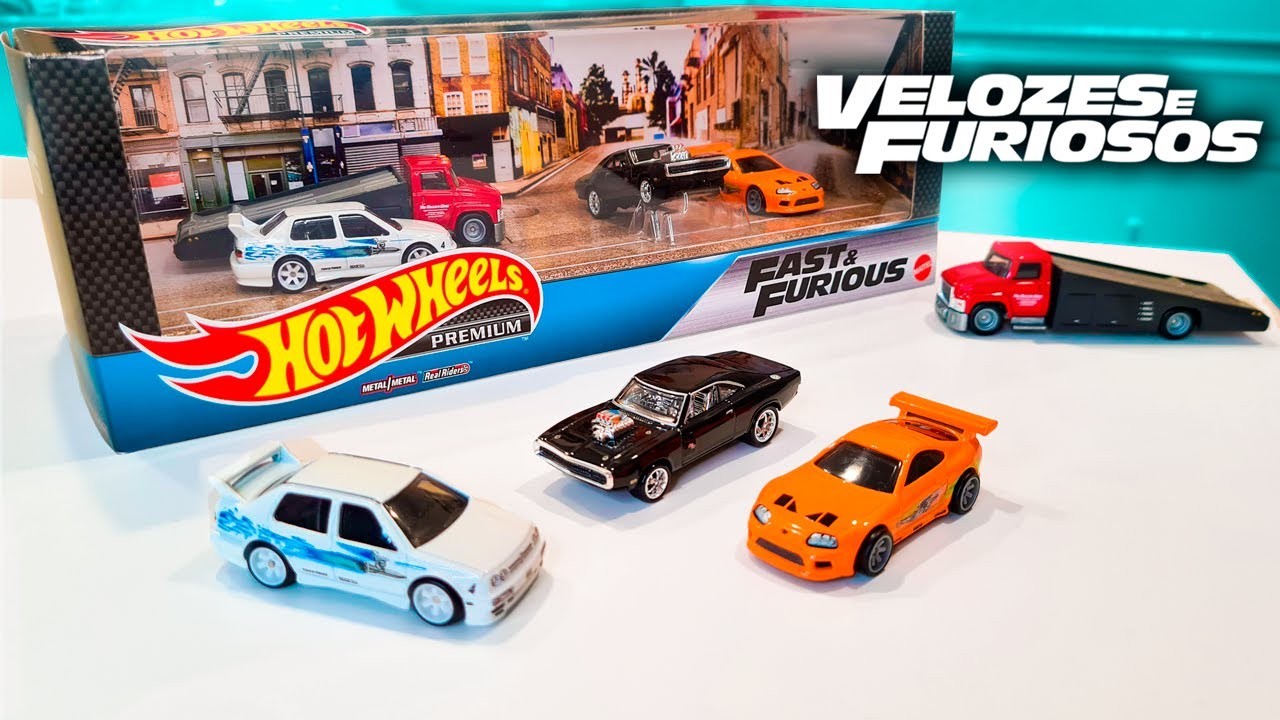 RECEBI UMA CAIXA REALISTA DO VELOZES E FURIOSOS EM HOT WHEELS