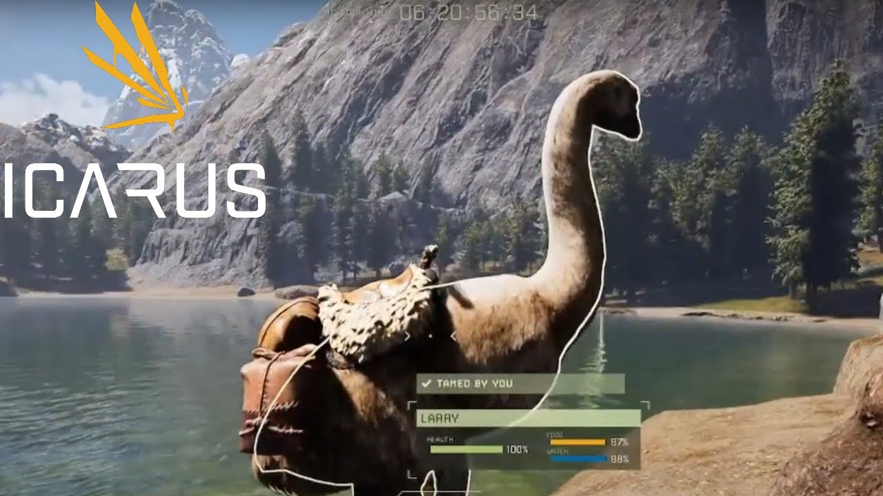 Learning How To Tame A Mount! ~ Icarus (Styx)