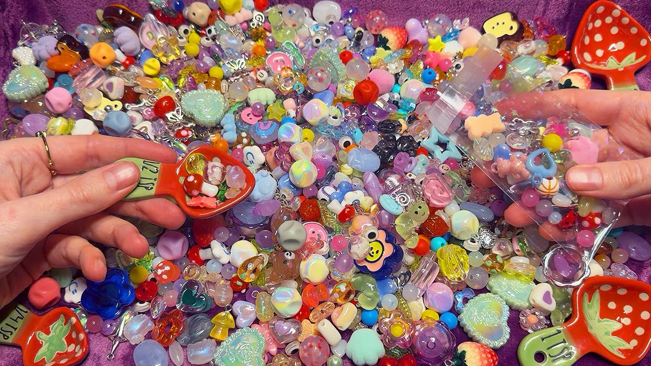 ASMR Bead Soup Scoops Roleplay (Whispered, Rummaging)