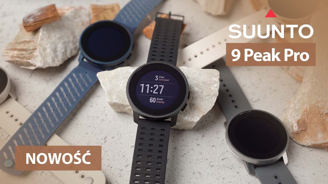 Suunto 9 Peak Pro - Najwydajniejszy zegarek biegowy Suunto