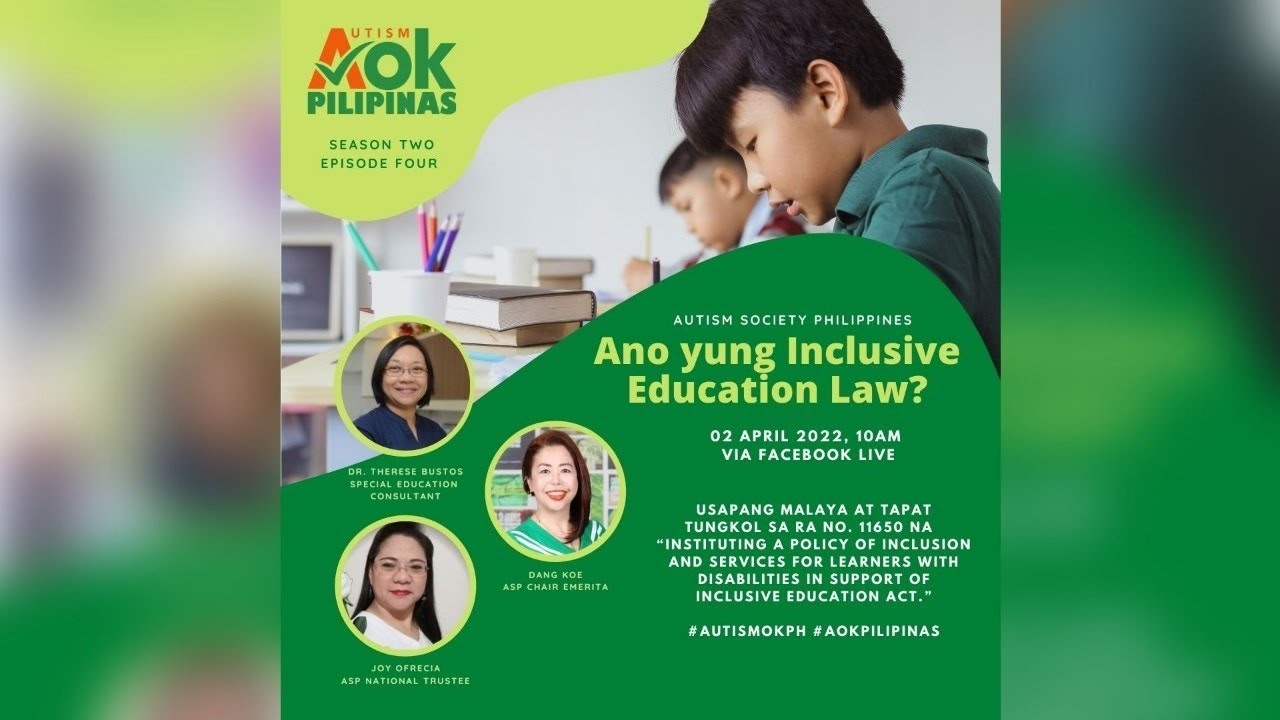 AOK Pilipinas: Ano ang Inclusive Education Law?