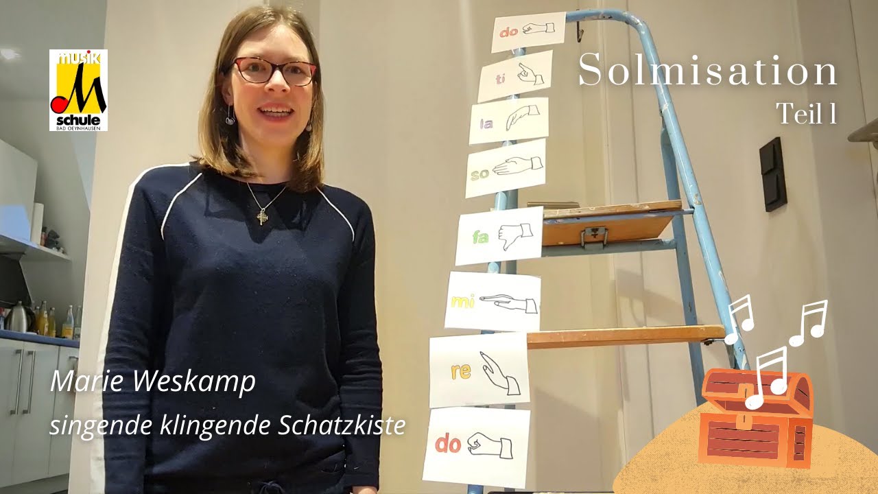 Solmisation (Teil 1) - M. Weskamp - singende klingende Schatzkiste - Kinderlieder für daheim