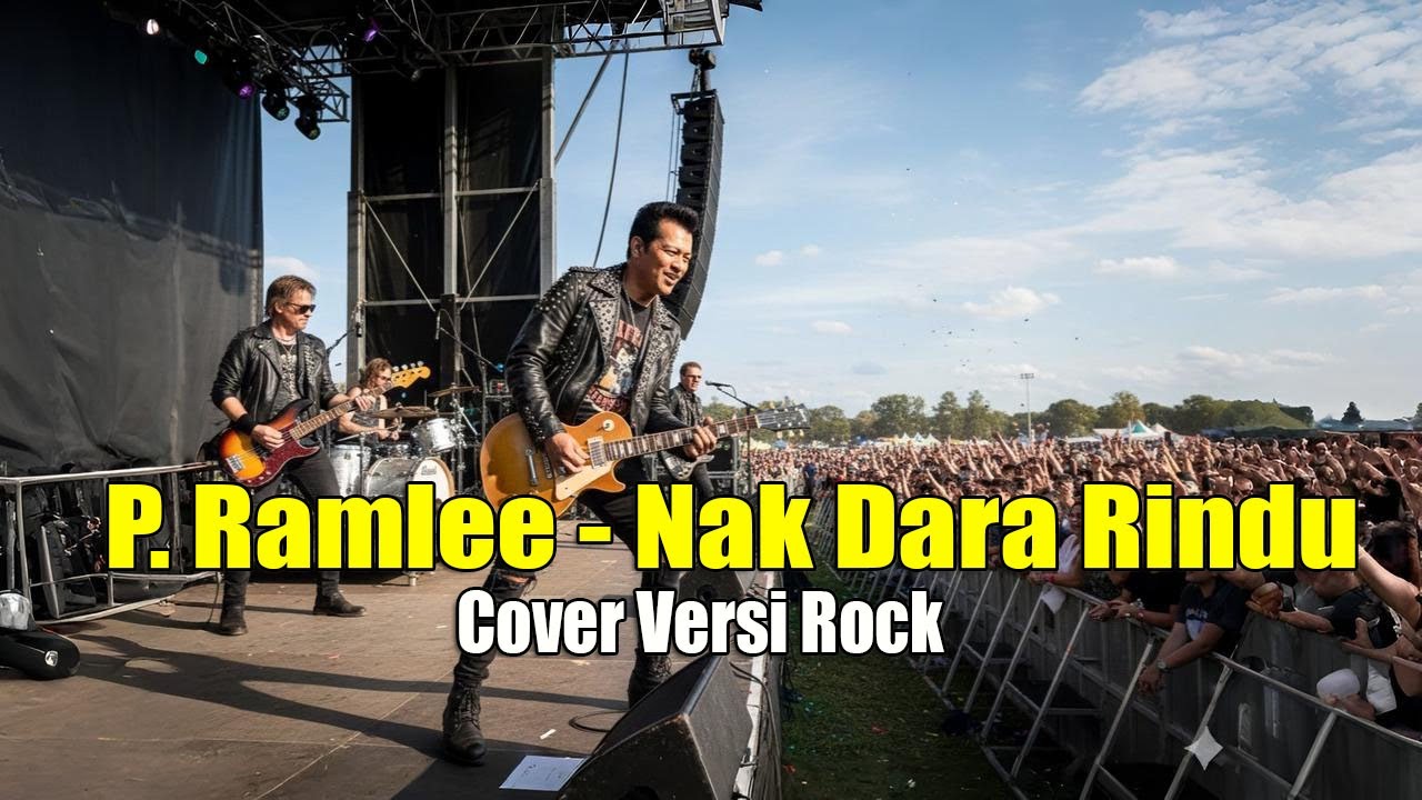 P. Ramlee - Nak Dara Rindu | Cover Versi Rock Modern (LIRIK)