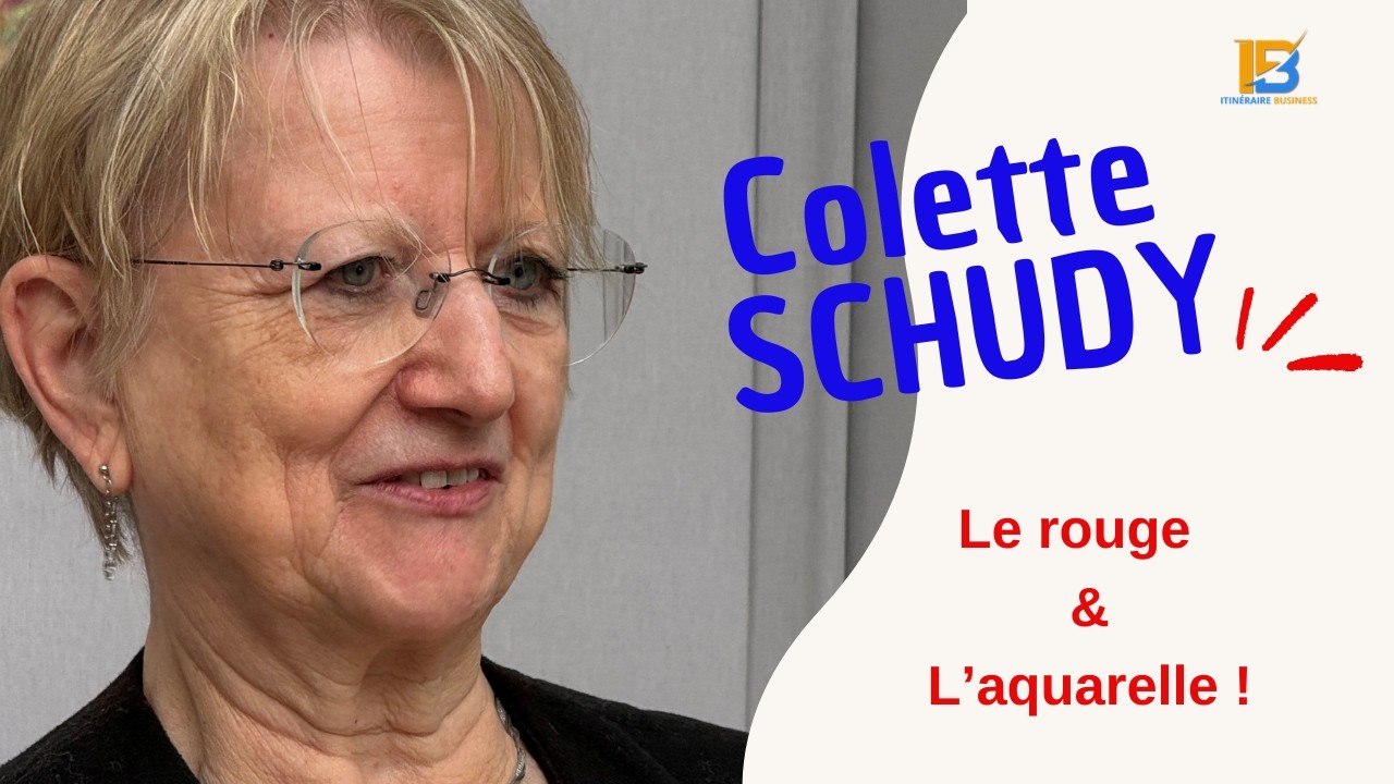 Le rouge et l'aquarelle de Colette SCHUDY