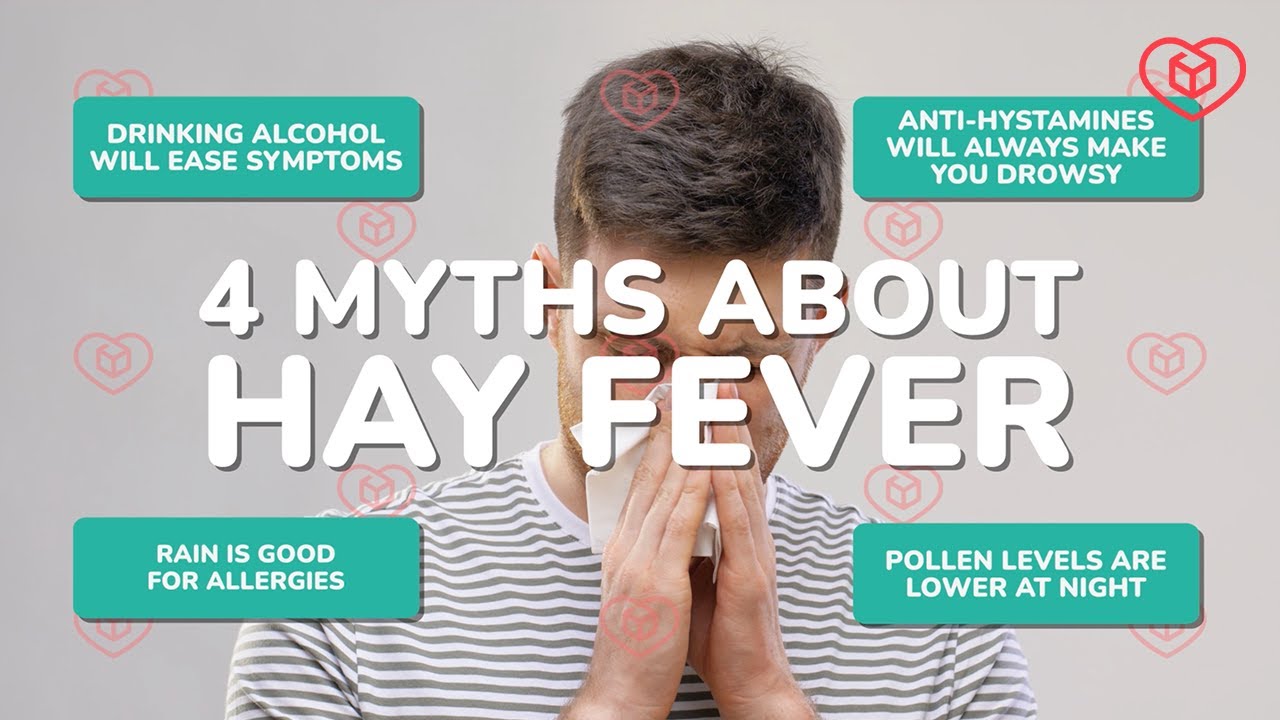 4 myths about hay fever, by medino