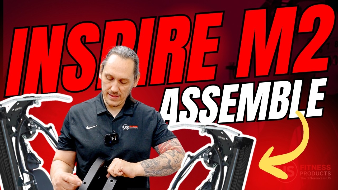 How to Assemble the Inspire M2 Home Gym (Step-by-Step) | US Fitness Products 🛠️