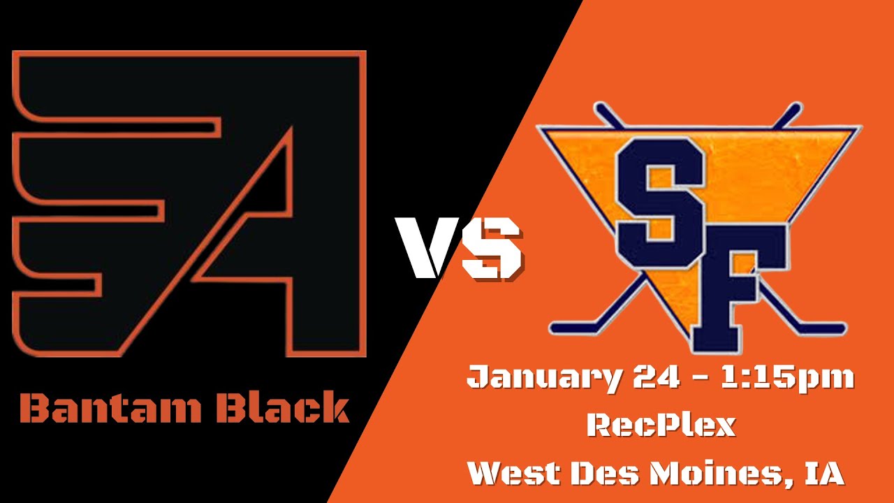 1/24/26 @ 1:15pm - Bantam Black Flyers vs. Sioux Falls Flyers